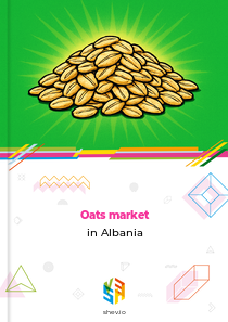 Oats market in Albania