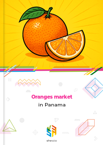 Oranges market in Panama