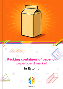 Packing containers of paper or paperboard market in Estonia