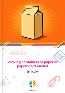 Packing containers of paper or paperboard market in Italy