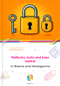 Padlocks, locks and keys market in Bosnia and Herzegovina