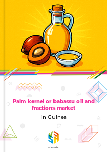 Palm kernel or babassu oil and fractions market in Guinea