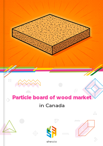 Particle board of wood market in Canada