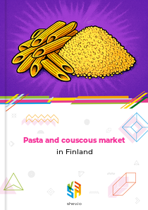Pasta and couscous market in Finland