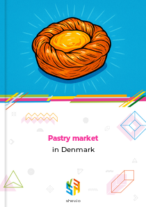Pastry market in Denmark