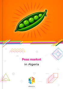 Peas market in Algeria