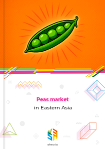 Peas market in Eastern Asia