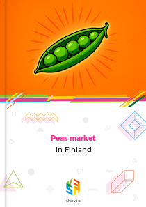 Peas market in Finland