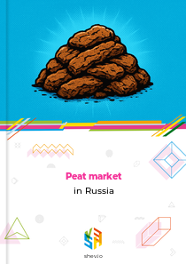 Peat market in Russia