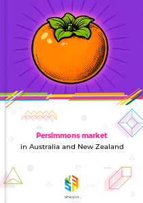 Persimmons market in Australia and New Zealand