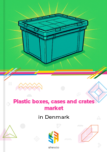 Plastic boxes, cases and crates market in Denmark