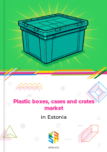 Plastic boxes, cases and crates market in Estonia