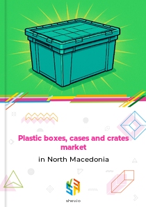 Plastic boxes, cases and crates market in North Macedonia