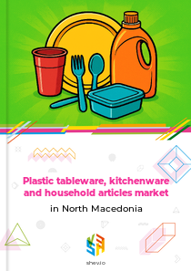 Plastic tableware, kitchenware and household articles market in North Macedonia