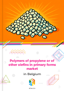 Polymers of propylene or of other olefins in primary forms market in Belgium