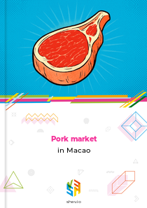 Pork market in Macao