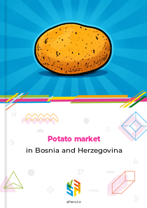 Potato market in Bosnia and Herzegovina