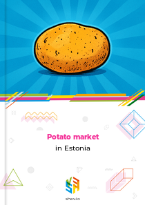 Potato market in Estonia