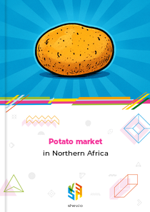 Potato market in Northern Africa