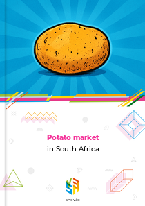Potato market in South Africa