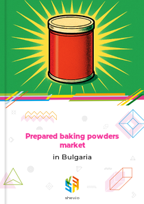 Prepared baking powders market in Bulgaria