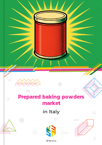 Prepared baking powders market in Italy