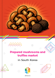 Prepared mushrooms and truffles market in South Korea