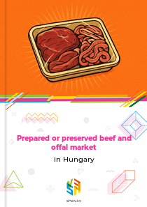 Prepared or preserved beef and offal market in Hungary