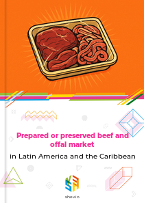 Prepared or preserved beef and offal market in Latin America and the Caribbean