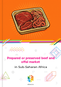 Prepared or preserved beef and offal market in Sub-Saharan Africa