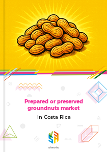 Prepared or preserved groundnuts market in Costa Rica