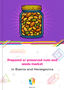 Prepared or preserved nuts and seeds market in Bosnia and Herzegovina