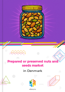 Prepared or preserved nuts and seeds market in Denmark