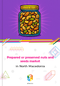 Prepared or preserved nuts and seeds market in North Macedonia