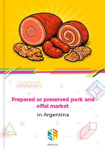 Prepared or preserved pork and offal market in Argentina