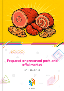 Prepared or preserved pork and offal market in Belarus