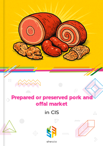 Prepared or preserved pork and offal market in CIS