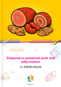 Prepared or preserved pork and offal market in MERCOSUR