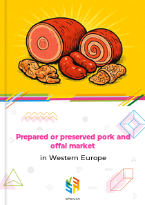Prepared or preserved pork and offal market in Western Europe
