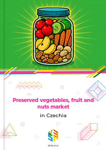 Preserved vegetables, fruit and nuts market in Czechia