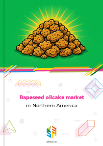 Rapeseed oilcake market in Northern America