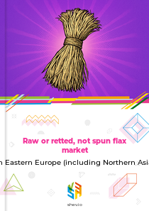 Raw or retted, not spun flax market in Eastern Europe (including Northern Asia)