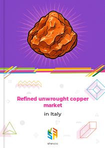 Refined unwrought copper market in Italy