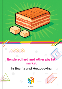 Rendered lard and other pig fat market in Bosnia and Herzegovina