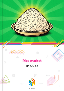 Rice market in Cuba