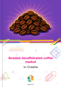 Roasted decaffeinated coffee market in Croatia