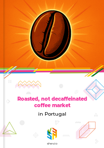 Roasted, not decaffeinated coffee market in Portugal