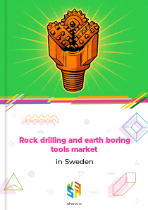 Rock drilling and earth boring tools market in Sweden