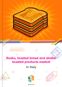 Rusks, toasted bread and similar toasted products market in Italy