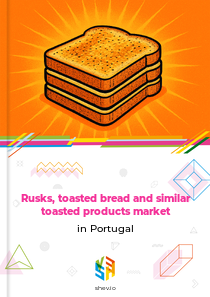 Rusks, toasted bread and similar toasted products market in Portugal